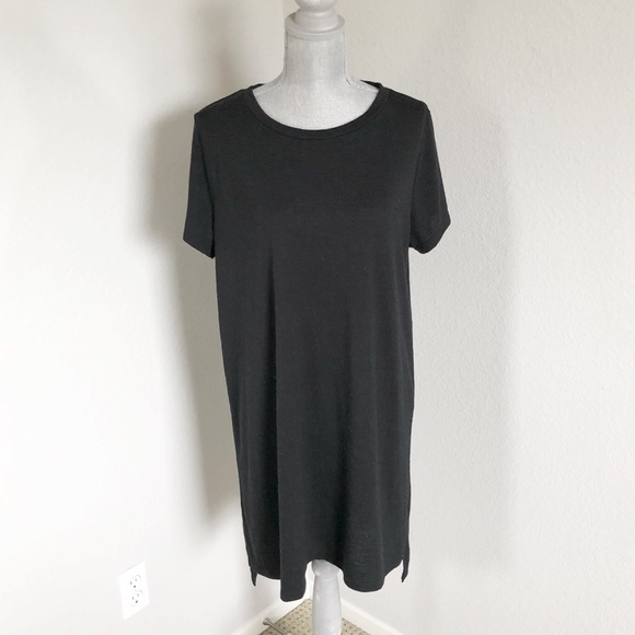 Mossimo Black T-Shirt Dress Size XL - Picture 4 of 8